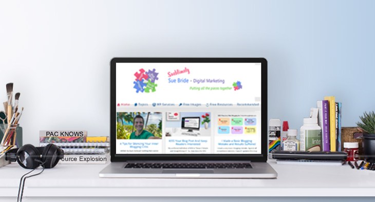 Laptop Wordpress theme